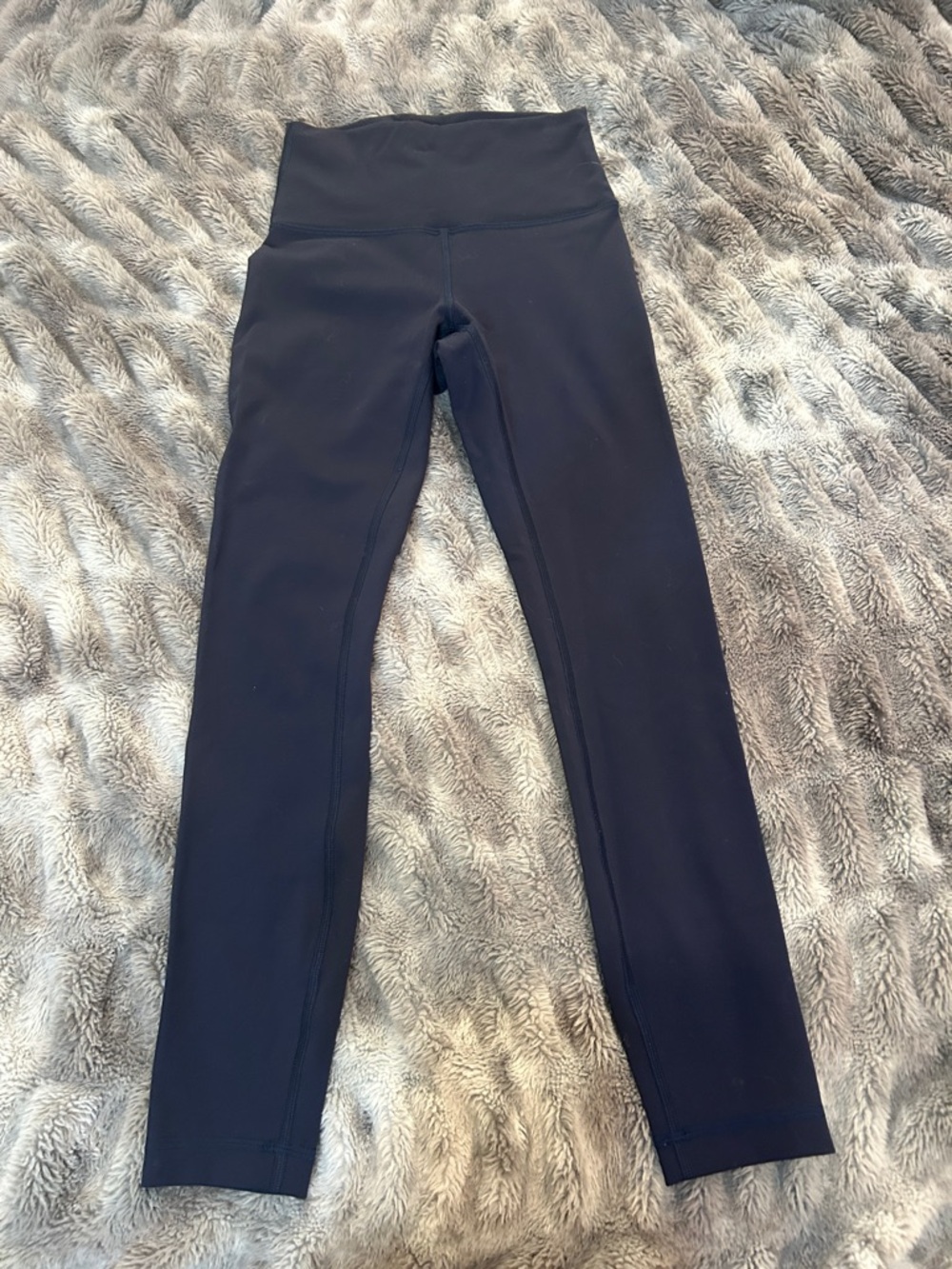High-Waist Lululemon Navy Blue Active Leggings
